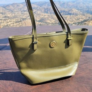Anne Klein, Green, Faux Leather Bag